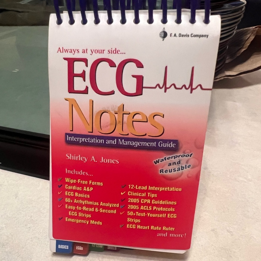 ECG interpretation & management guide. Provides the basics to ACLS
